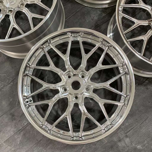 RINES FORJADOS DE 3 PIEZAS PARA FERRARI 348